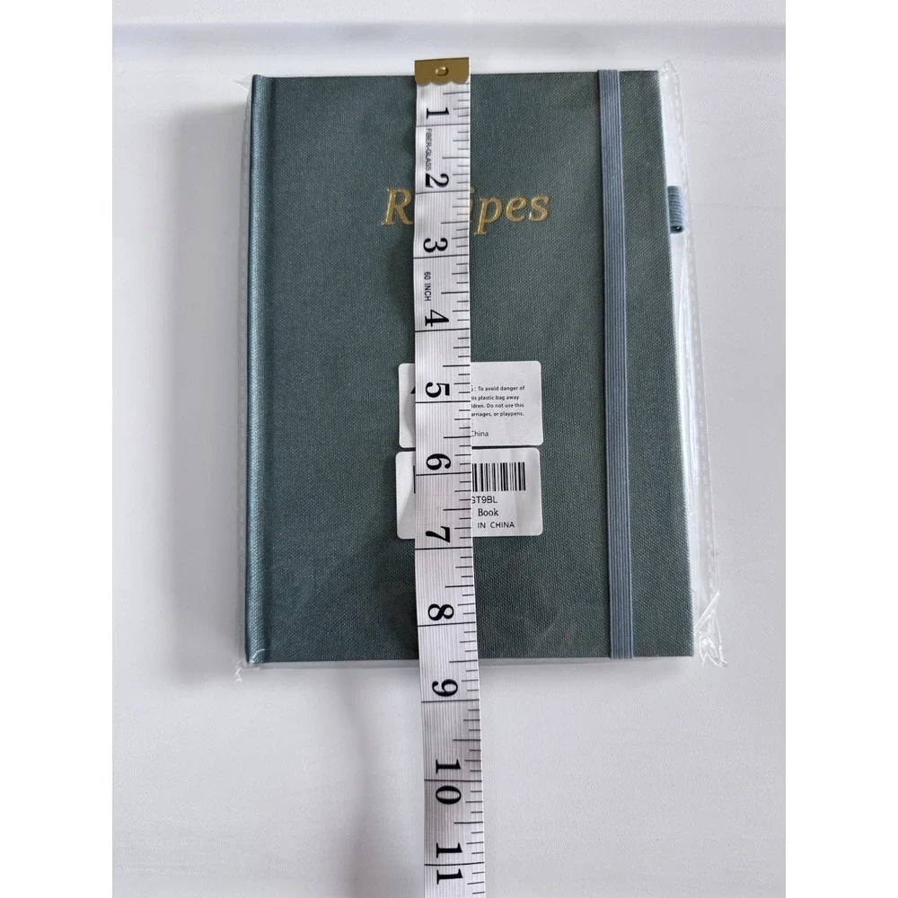New Recipe Book to Write Your Own Recipes, Blank Cookbook Notebook with Tabs